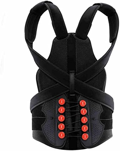 MEIDUO Humpback Correction Belt Spine Correction Device Back Strap Lumbar Spine Posture Band for Child Adult ( Size : S )