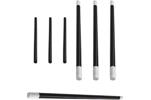 QLEUIFT 7 PCS Bacchetta Magica in Plastic, Bacchetta Magica Nera e Bianca, Bacchette Magiche per Feste, Puntello Magico Divertimento, per Mago Strega Costume da Mago, Forniture per Feste