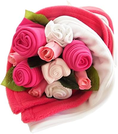 Traditional Cerise Baby Bouquet Bundle