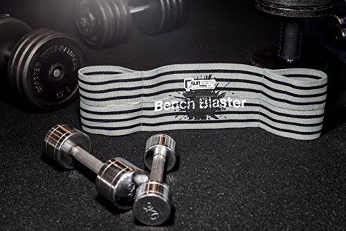 Bench Blaster Trainingsequipment Brust-Gürtel für Crossfit Gewichtheben Powerlifting Bankdrücken Fitness Gewichte- und Krafttraining Liegestütze Dips Bodybuilding Muskelaufbau