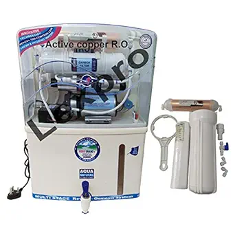 Lexpro Aqua Grand+ Royal Technology 12 Liter 7 Stage copper filter RO+UV+UF+TDS Control+Sediment+Carbon Filter+Copper Filter+100 GPD High Pressure Pump With 100 gpd high Tds Membrane