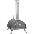 Megashopitalia Forno per Pizza Multifuel Gas Legna Pellet in Acciaio Inox  Pietra Refrettaria 500° : Amazon.it: Giardino e giardinaggio