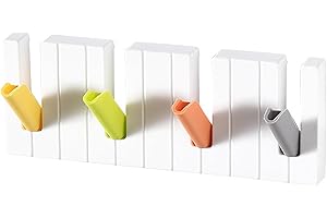 DEZP 1 PCS porte clef mural porte clé mural patere salle de bain porte-manteau mural support mural porte-clés porte clef murale Accroche Clef Décoratif