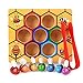 Produktbild AchidistviQ Holz Bienenkorb Spiele Bord 7 Stücke Bienen Klemmen Sammeln Fangen Pädagogische Kinder Spielzeug