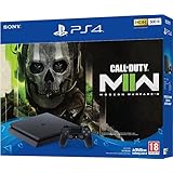 Console PlayStation 4 Slim 500 GB + Call Of Duty Modern Warfare II ( Voucher, no Disco)