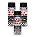 Produktbild 3 x Wilckens Spraydose Rallye Spray Lack schwarz matt a 400ml 1,08EUR=100ml
