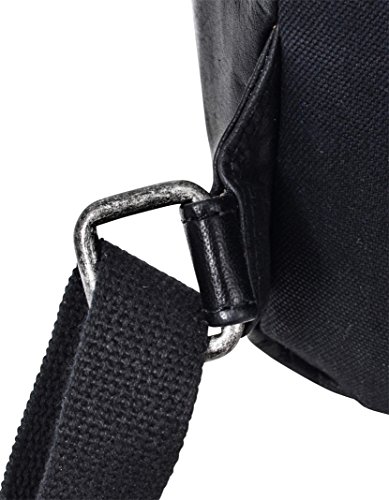 Gusti Leder studio „Neal“ Laptoprucksack Rucksack Lederrucksack Laptop-Rucksack 15″ Apple MacBook 15 Zoll Klassiker Allrounder Büffelleder Echt Leder Vintage Schwarz 2M52-20-6 - 8