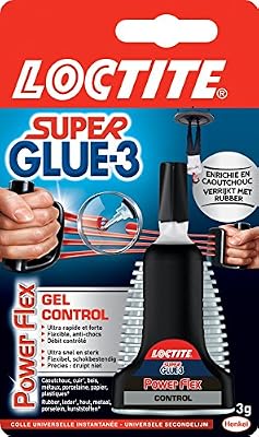 Loctite Colle forte/ Super Glue 3 - Control Power Flex 3 g