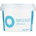 Cornish Sea Salt Tub (4 Pack, Sea Salt Crystals 75g)