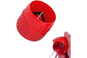 WACH AUF Universal Pipe Reamer Deburring Tool Acrylic Tubing Chamfer Tool Inner Outer Reamer 5-38MM Plumbing Tools RCT-208 Red