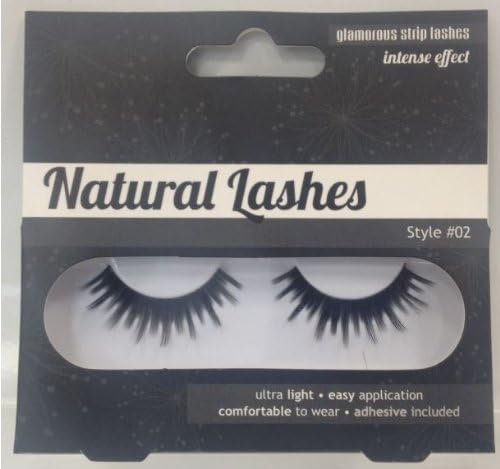 Natural Lashes False Eyelashes - Style #02