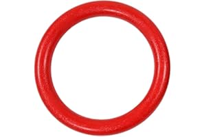 Yisawroy Anelli di ginnastica in plastica antiscivolo per allenamento di forza Pull Up e Dip Anelli da palestra facili da usare per barra di trazione