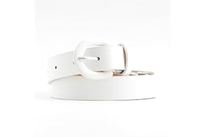 MNSYD Ceinture de taille en simili cuir souple pour femmes avec boucle ardillon pour pardessus Jeans Pantalons Robe de Noël Anniversaire Saint Valentin Femmes Filles Cadeau