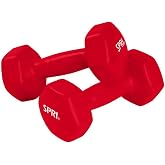 Dumbbells Hand Weights Set of 2 - Vinyl Coated Exercise &amp; Fitness Dumbbell for Home Gym Equipment Workouts Strength Training 