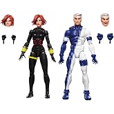 Marvel Legends Series, Black Widow and Quicksilver, Avengers: The Crossing, 6-inch Collectible Figures Inspired by Comics