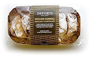 Taste of Sicily Limited DIFORTI | Sicilian Cannoli Hazelnut Chocolate, 150g
