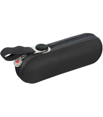 Ombrello Tascabile Knirps Da Viaggio - Blu Scuro, 93cm Aperto, Leggero 195g, Alluminio Resistente - Foto 7