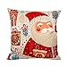 Produktbild Agreey Schöne Weihnachtsdekorationen Weihnachtskissenbezug Weihnachtsschmuck Für Zuhause Weihnachtsmann Frohes Jahr Home Decor Weihnachtsschmuck, 40-3