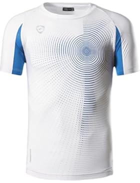 Sportides Jungen Quick Dry Active Sport Short Sleeve Breathable T-Shirt Casual Tee Top LBS701