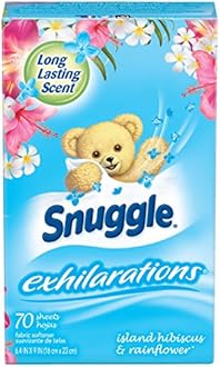 SnuggleScented Tumble Dryer Fabric Softener (Island Hibiscus & Rainflower)