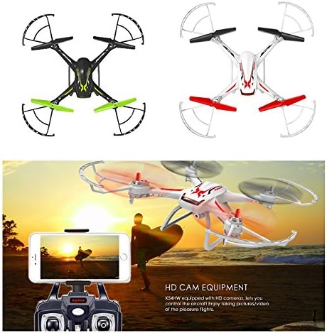 Syma X54HW Wifi Drone With 720P HD Camera High Hold Mode 6-Axis Gyro Headless Mode HTUK®