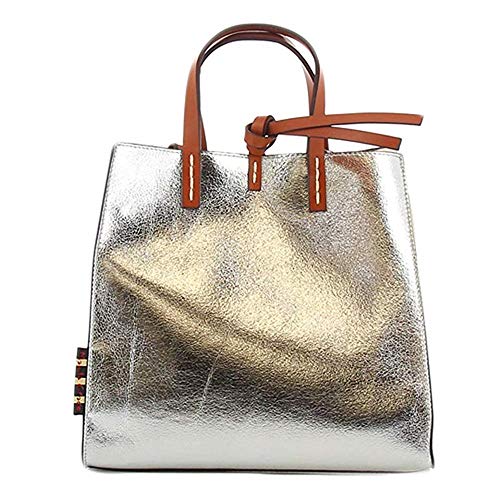 Preisvergleich Produktbild MANILA GRACE Felicia Tasche Small silber UNI