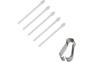 DaiUni Końcówki wymienne do Samsung Galaxy Tab S7 FE/Tab S7 / Tab S7 Plus / Galaxy Tab S8 / Tab S8 Plus Plus / Tab S8 Ultra Dotknij Stylus S Pen Tips Nibs zestaw narzędzi do uzupełniania, 5 szt.