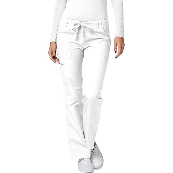 Enfermera PantalÃ³n Blanco Trabajo Mujer Uniformes Enfermeria