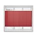 Produktbild casa pura® Plissee Rollo | mit eleganter Crushed Optik | Klemmfix ohne Bohren | lichtdurchlässig & blickdicht | dunkelrot | 8 Größen (80x200cm)