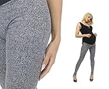 Umstand Hose Umstandshose Muster Leggings Leggins lang gekämmte Baumwolle - 3