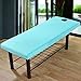 Produktbild SUPEWOLD Massage-Bettbezug mit Gesichts-Atemloch, Polyester, elastisch, rundum gewickelt, für Schönheitssalon, Spa, Kosmetik, Bettlaken, Bezug für Couchtisch, Betttisch, blau, 70x190cm