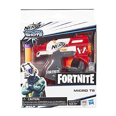 Nerf MicroShots Fortnite TS et Fléchettes Nerf Officielles