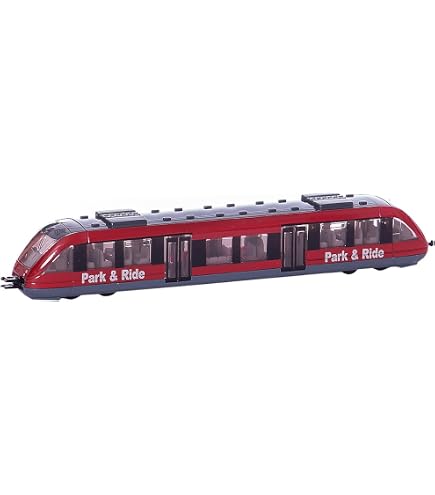 Bus Articulé Dickie Volvo 7900E - 40cm, Portes Ouvrantes, Roues Directionnelles - Jouet Enfant 3+