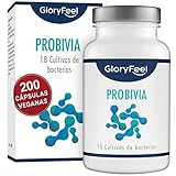 probioticos sin gluten ni lactosa ni fructosa ✅ LABORATORIO AUTORIZADO DE ALTA CALIDAD - 100% VEGANO Y SIN ADITIVOS - Nuestro Probiótico Complex Probivia de alta calidad se produce sin aditivos artificiales, ingeniería genética u otros componentes de origen animal. Sin estearato de magnesio, agentes liberadores, sabores, colorantes ni estabilizantes. Libre de lactosa, gluten y conservantes. Laboratorios independientes acreditan el número de UFC (Unidades Formadoras de Colonias), su pureza y la NO presencia de sustancias nocivas.
