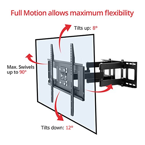 Más Barato FLEXIMOUNTS A04 Soporte de pared de movimiento completo con
brazo articulado para televisor de 32-65 pulgadas, LED LCD HD 4K Plasma
TV Descuento
