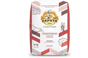 GRACE NNVG Caputo - Harina italiana premium tipo "0.0 cm Cuoco - Paquete de 5 kg