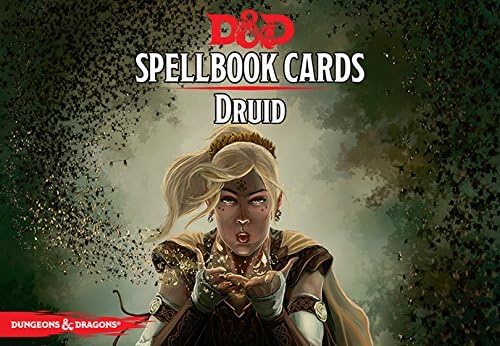 Gale Force Nine GF973903 Dungeons and Dragons Druid Spell Deck Game (110 Cards)