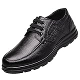 Anchura del zapato: Regular Zapatos de Cordones para Hombre, Pinji Calzado de Trabajo de Cocina Antideslizante, Zapatos para Hostelería de Camareros Resistentes al Agua, Zapatos de Uniforme Asiático 40# 2