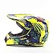 Produktbild Homesave Sport Off Road Motorradhelm Dirt Bike D. O. T Zertifiziert,Yellow,XL