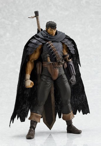 Imagen 1 de Berserk figma: Guts Black Swordsman Ver. Action Figure [Toy] (japan import)