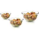 SignoraWare Borosilicate Glass Mixing Bowl Set | Microw...