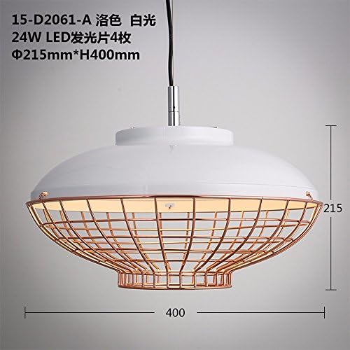 Nordic modern galvanized bar restaurant entrance single head Chandelier,Rockwell white light