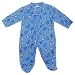 Baby Boys/Girls Bear/Cat Design Romper/Sleepsuit (0-3 Months) (Blue)
