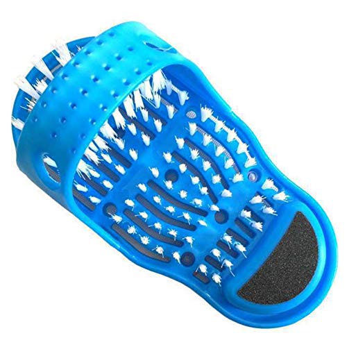 Preisvergleich Produktbild Gmadostoe Duschsandale Fußwäscher, Bad Fußreiniger, Duschmassagegerät Hausschuhe Duschschuh Mit Bürste, Starter Gesunde Kunststoff-Schuhdusche