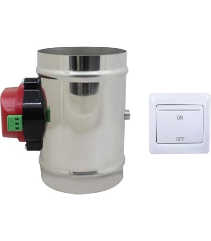 Elektrische luchtklep of handleiding 5 posities regelklep 220v 16NM