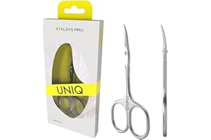 STALEKS PRO Professionelle Nagelhautschere Edelstahl UNIQ Ballerina SQ-10/3