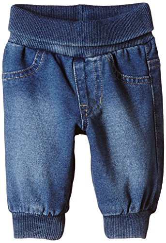 United Colors of Benetton Baby-Boys Roll Down Denim Jeans, Blue, 9 to 12 months (Manufacturer Size: 74 cms)