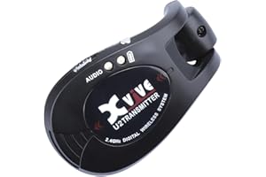 Xvive Bezprzewodowy nadajnik gitarowy U2 (czarny)