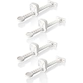 Ideal Baby 4 Piece Window Lock, Baby Child Safety Product, Adjustable Child Safety Lock