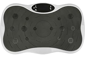 POPSPARKk Plateforme Vibrante, pour le Shaper de Corps Bureau Amincissant l'équipement de Forme Physique Oscillante Basic Fitness,Oscillante pour Perte de Poids équipement Vibration Debout Corps Machine Maison